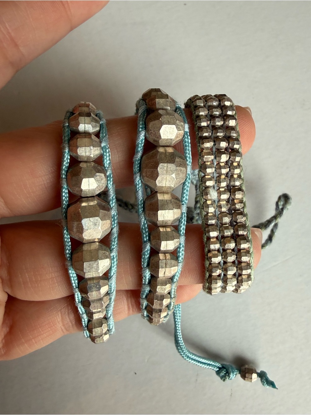 Chan Luu Blue Friendship Bracelet Set #Chan Luu